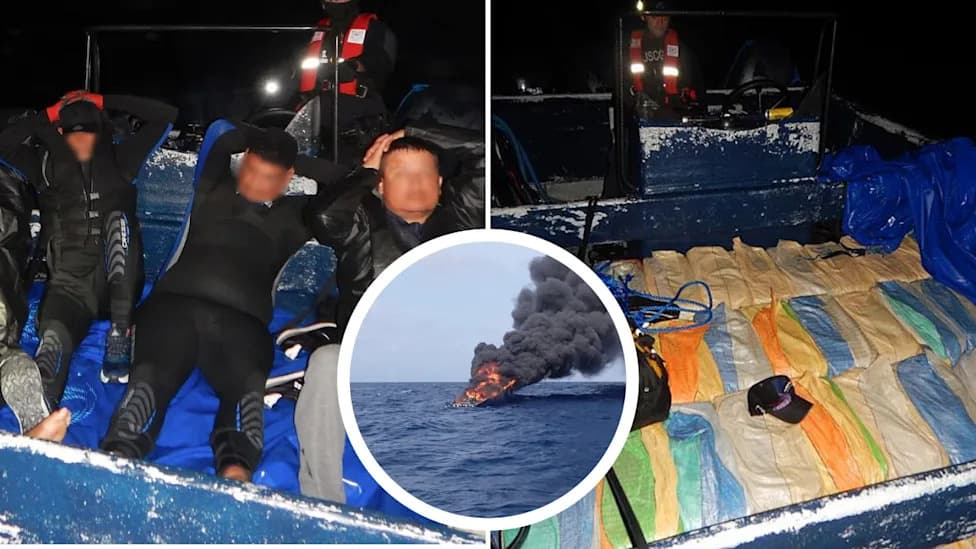 Coast Guard Cutter Richard Dixon Seizes $54.5M in Cocaine, Detains Five Near Puerto Rico