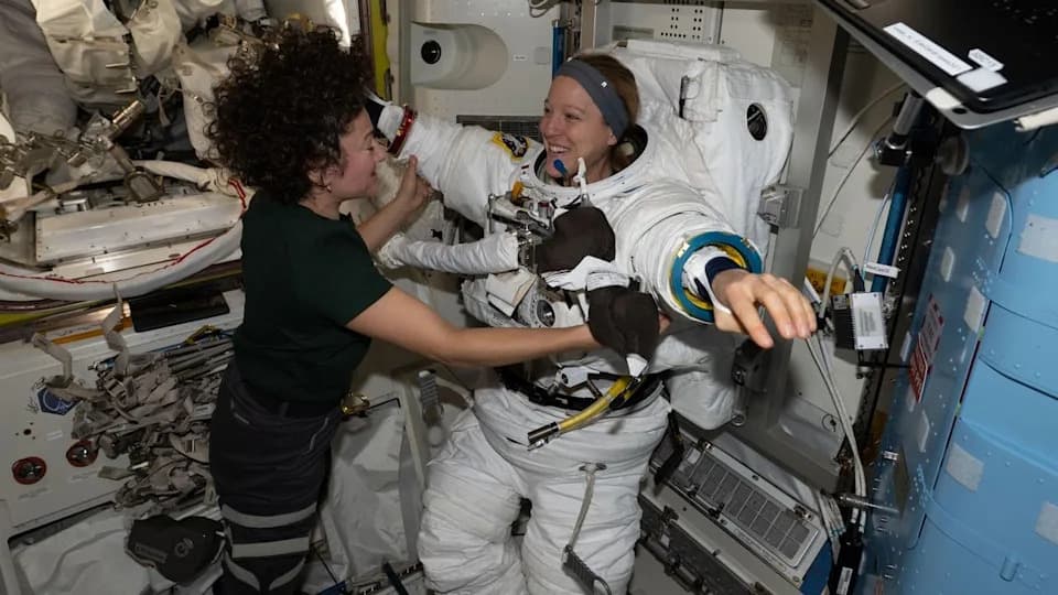 Watch Live: Jessica Meir and Sophie Adenot Conduct Sixth All‑Female ISS Spacewalk Today