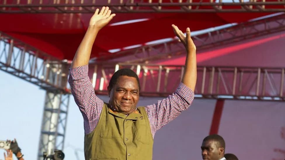 Zambia’s Hakainde Hichilema Set For Second Inauguration Amid Opposition Leader’s Detention