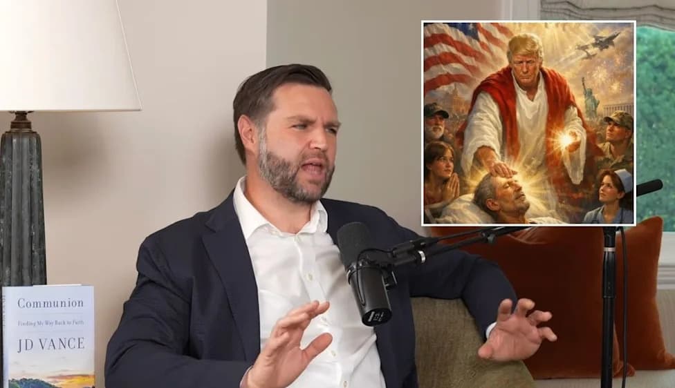 J.D. Vance Defends Trump Over Controversial 'Jesus' Meme, Says It Wasn't Meant To Mock Faith
