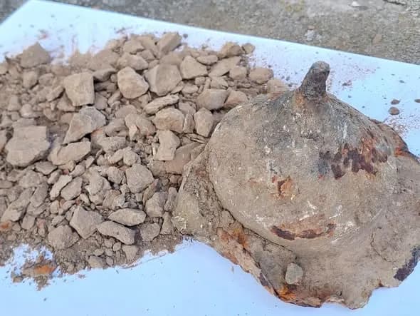 Man Finds 1,800-Year-Old Shield Boss Containing Cremated Remains in Polish Junkyard