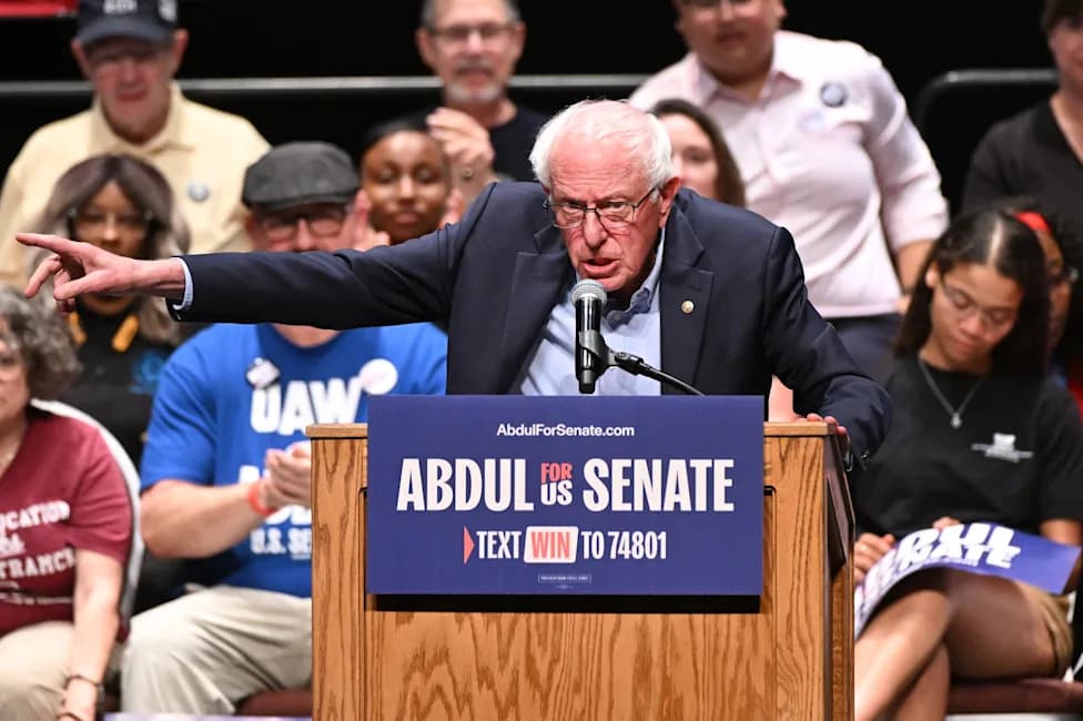 Dems Push Back After Sanders Says 'A Few' Want El-Sayed To Lose, Igniting Party Rift