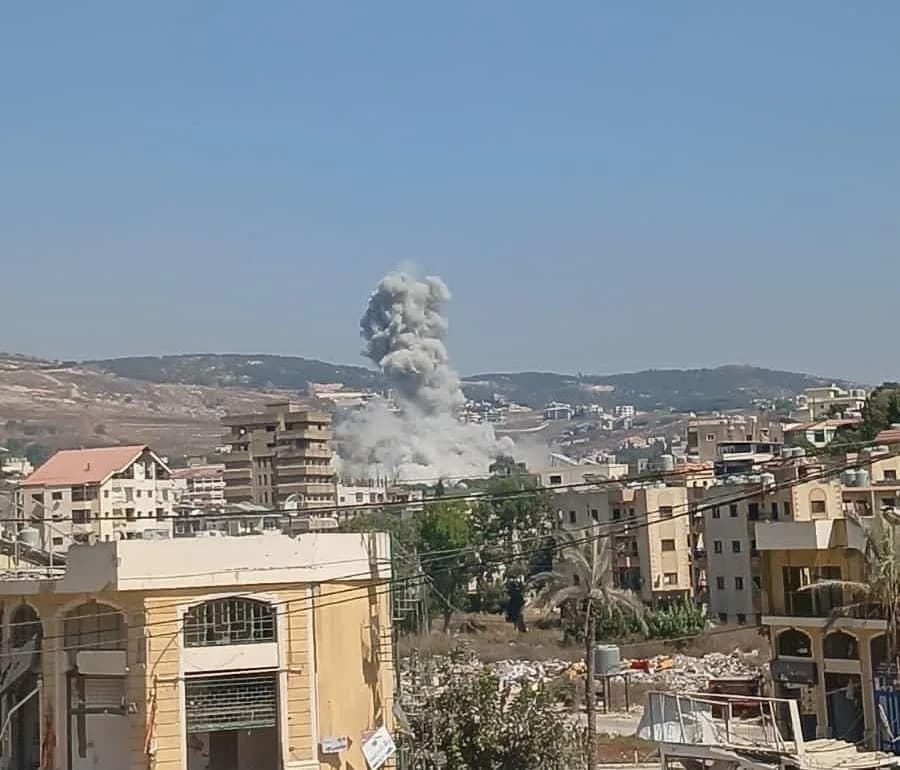 IDF Strikes Hezbollah Infrastructure Near Nabatiya After Two Explosive Drones Target Soldiers