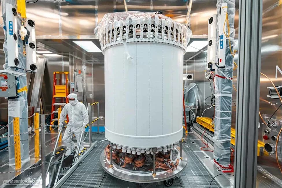 Lone Flash a Mile Underground: LZ Detector Records Possible First Hint of Dark Matter