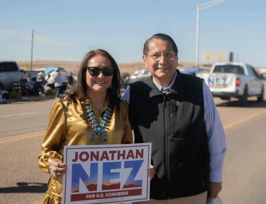 Poll: Jonathan Nez Statistically Tied With Rep. Eli Crane in Competitive AZ-02 Race