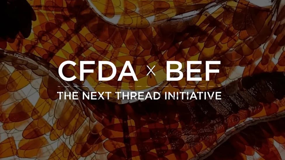 CFDA and Bezos Earth Fund Announce Inaugural Next Thread Scholars — $500K+ Backing Sustainable Fashion Theses