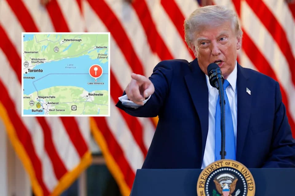 Full List: Places and Institutions Trump Has Tried To Rename — From Lake Ontario To The Strait Of Hormuz