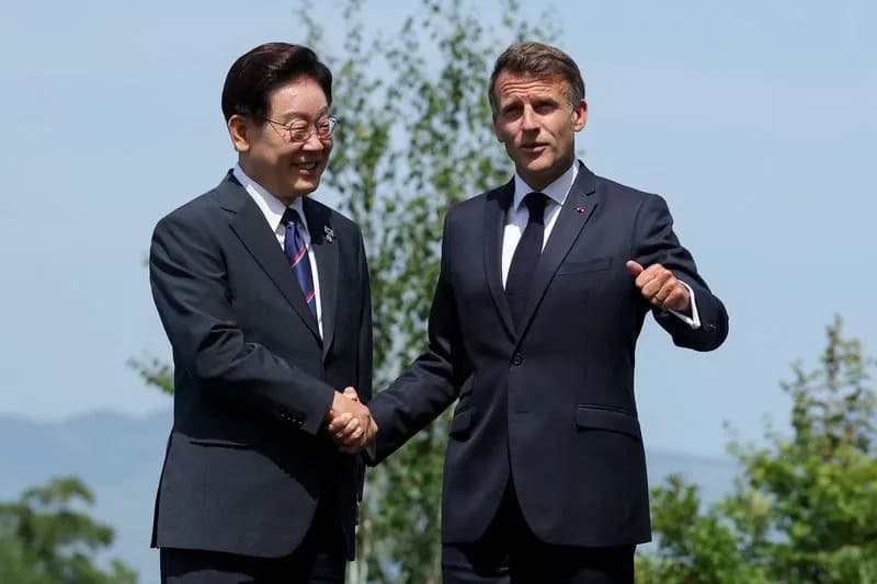 Macron and South Korea's Lee To Co-Chair Lumière Summit On AI, Funding and Social Media Disruption