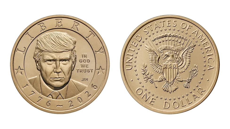 U.S. Mint Launches Trump $1 Coins — Prices, Design Details and How to Buy