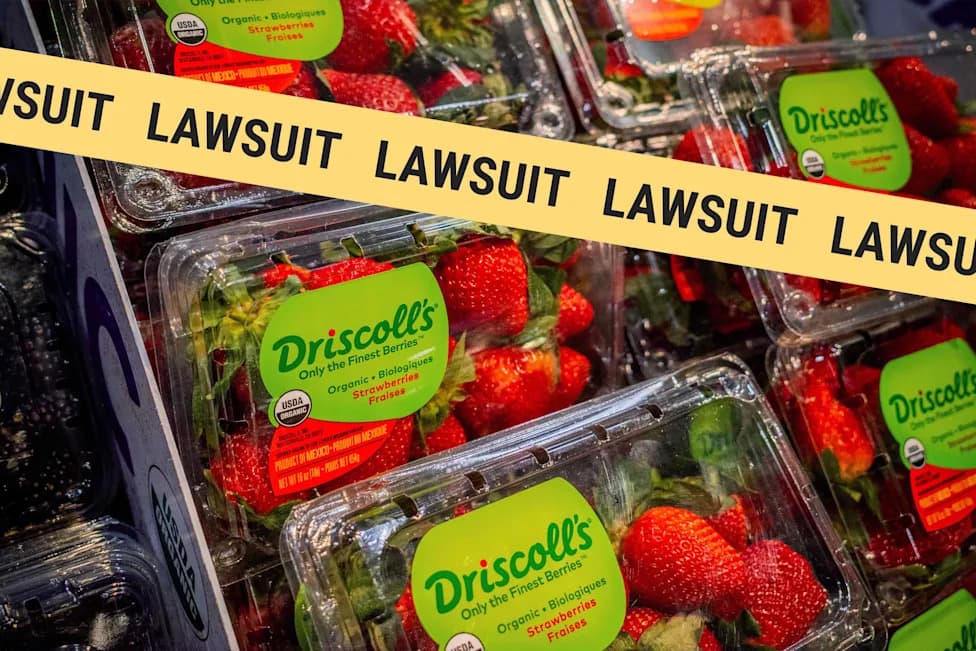 California Class Action: Driscoll’s Strawberries Allegedly Contain PFAS — Lawsuit Accuses Company Of Misleading Shoppers