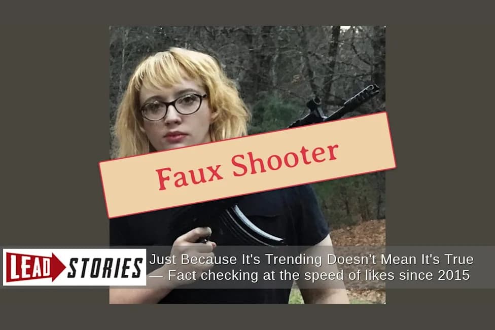 Fact Check: Minneapolis Shooter Was Not “Samantha Hyde” — Photo Was Digitally Altered