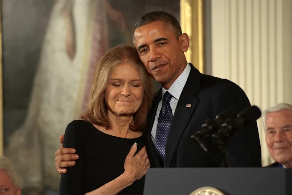 Barack Obama Pays Tribute to Gloria Steinem: 'She Demanded the World's Attention'