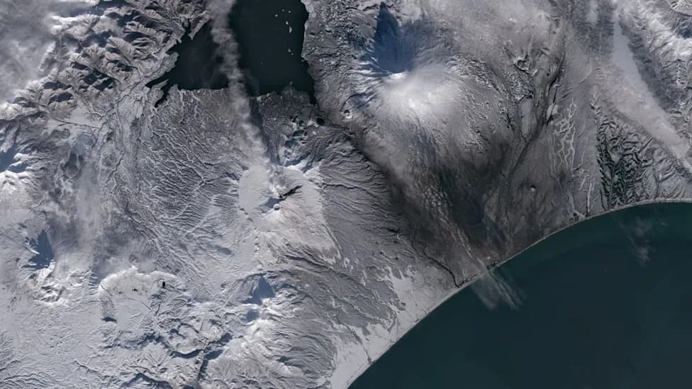 How the 2025 M8.8 Megaquake Awoke a Volcano Dormant for ~475 Years