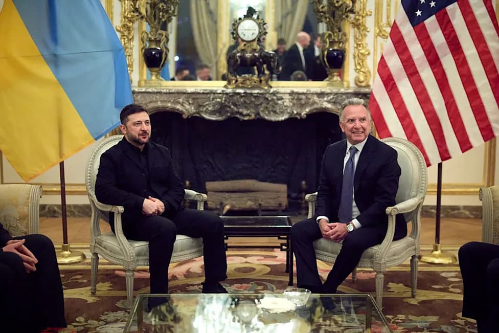 Zelensky: US Envoys Steve Witkoff and Jared Kushner To Visit Kyiv on Sunday After Moscow Stop