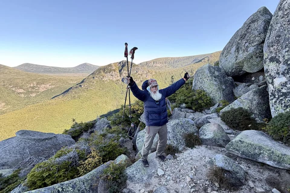 91-Year-Old "Grey Beard" Sanders Becomes Oldest Person To Complete Appalachian Trail After Painful Fall Near Finish