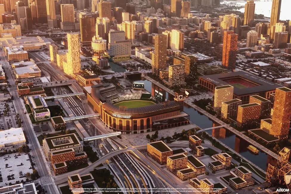 Ambitious 'Railyards' Plan Unveiled in Chicago — Potential White Sox Ballpark, New Amtrak Facility and Health Campus