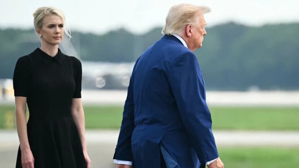 Natalie Harp Joins Trump in Oval Office as Melania Opts Out of Dallas GOP Convention