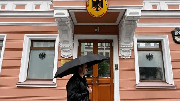 Russia Orders Closure Of German Consulate In St. Petersburg Amid Drone Dispute