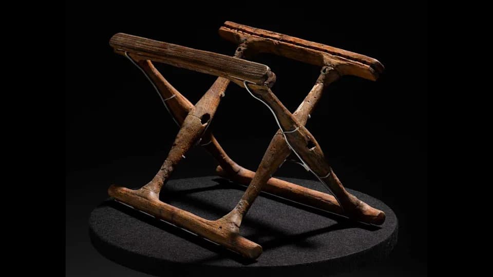 Guldhøj Folding Chair: The Only Fully Preserved Wooden Chair From Bronze Age Europe