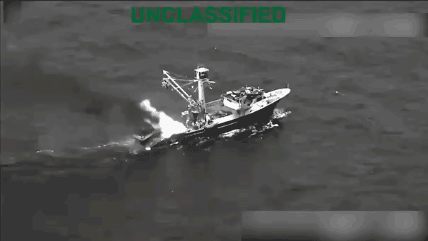 U.S. Forces Sink Narco-Refueling Vessel Linked to Ecuador’s Los Choneros in Eastern Pacific
