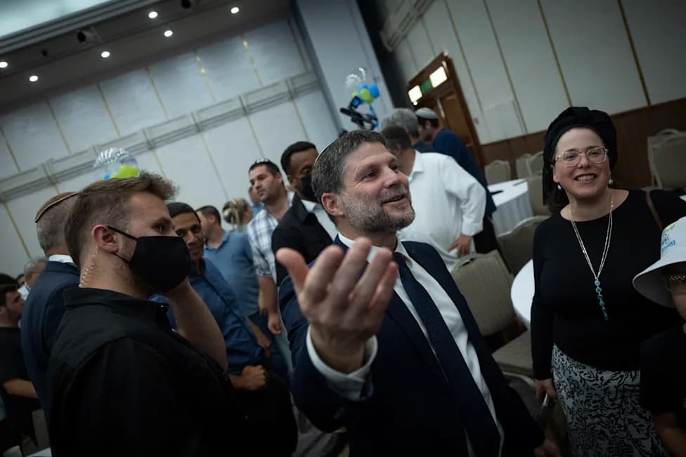 Smotrich Demands UK Ambassador's Expulsion After Reported Plan To Ban Settlement Goods