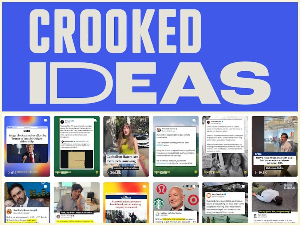 Crooked Ideas Launches Creator Drive To Reconnect Younger Voters Ahead Of 2028