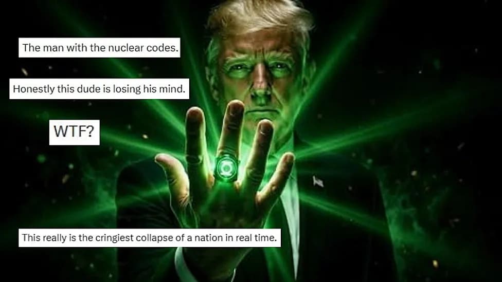 Trump's Green Lantern Stunt: How AI Images and Pop-Culture Missteps Are Backfiring