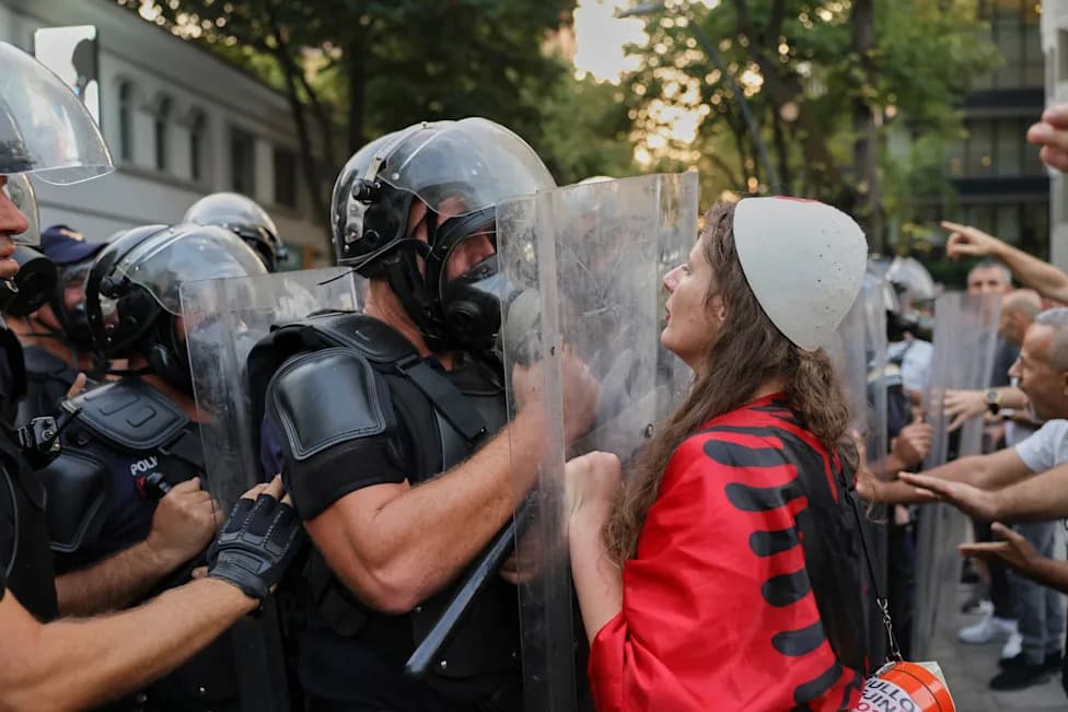 Tirana's "Flamingo Revolution" Turns Violent on 100th Day Over Kushner-Linked Coastal Project