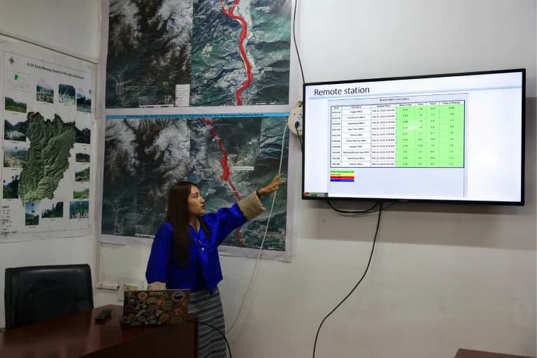 Inside Bhutan’s 24/7 Hub That Monitors Rapid Glacier Melt and Warns Communities