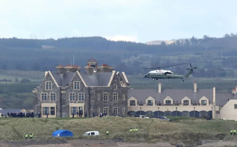 Mixed Welcome and Strong Opposition as Trump Visits Doonbeg for Irish Open