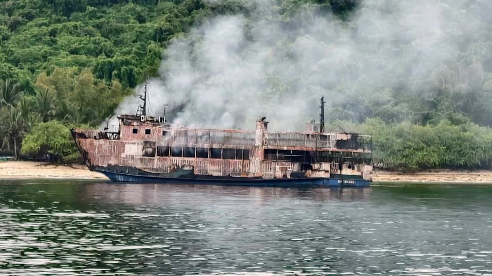 Rescuers Finally Board Burned Ferry After 40+ Hours as Search Continues for Dozens Missing