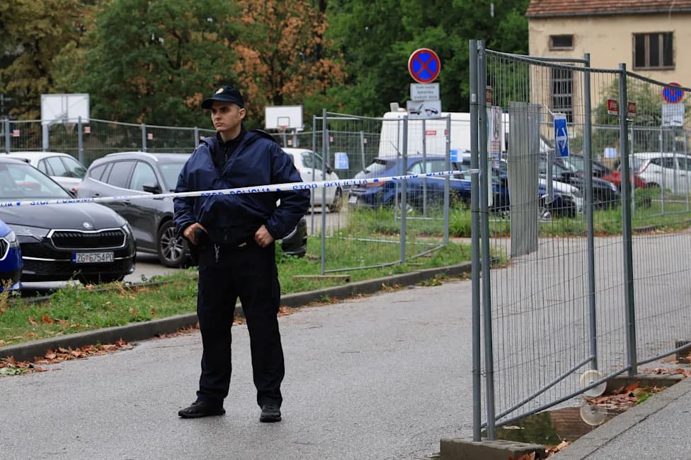 Zagreb High School Stabbing: Student and Janitor Injured, Suspect Detained