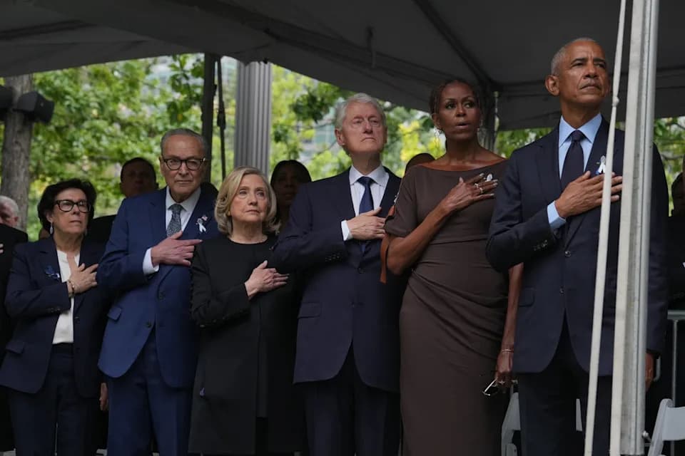 25th Anniversary of 9/11: Former Presidents at Ground Zero While Trump Leads Pentagon Commemoration