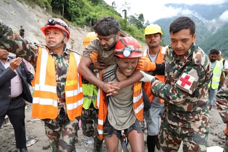 Nepali Foreman Survives Nine Days Trapped in Flooded Hydropower Tunnel