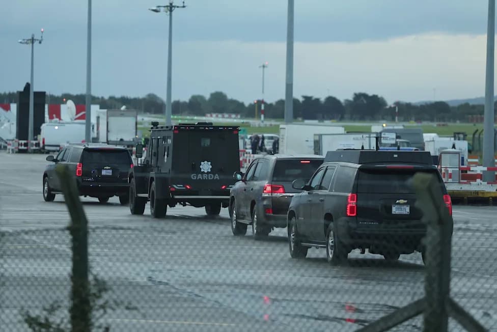 Donald Trump Touches Down in Ireland for Two-Day Visit Amid Massive Security Operation