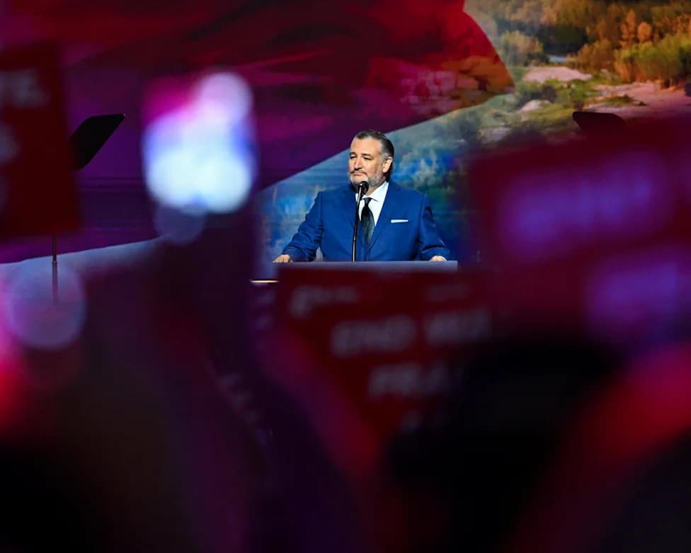 Calls That Democrats "Should Be Shot" Erupt at GOP Midterm Convention as Cruz Remains Silent