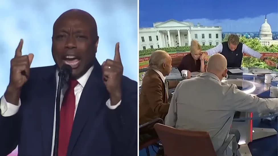 Tim Scott Fires Back After 'Morning Joe' Hosts Pray for Him Over Convention Speech