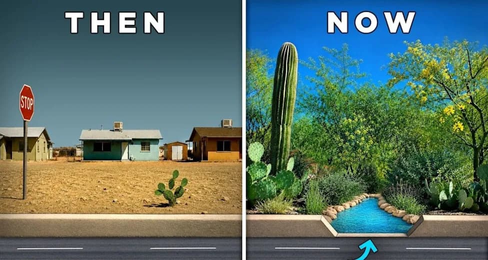 How One Man’s Illegal Curb Cuts Turned Tucson Into A Model For Urban Rainwater Harvesting
