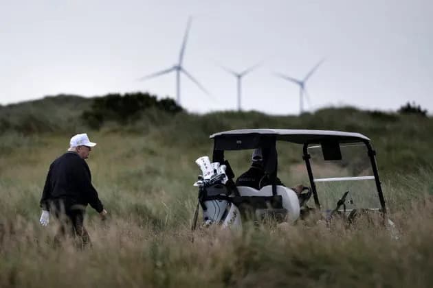 Trump Praised Irish Unity — Then Abruptly Launched Into a Windmill Rant