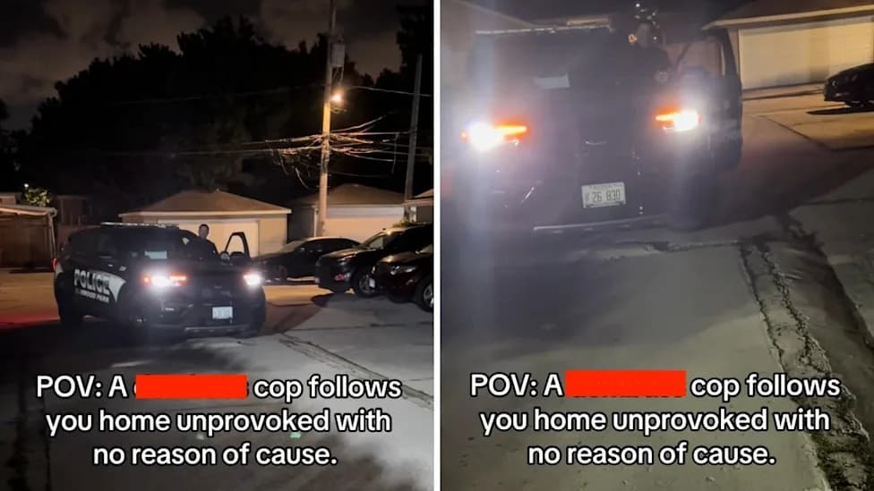 Chicago Officer Filmed Following Woman Home Says He Did It "Because I Can" — TikTok Sparks Outrage