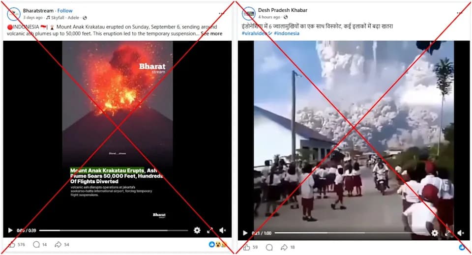 Viral Clips of Indonesian Volcanoes Are From 2018 — Not Recent Eruptions
