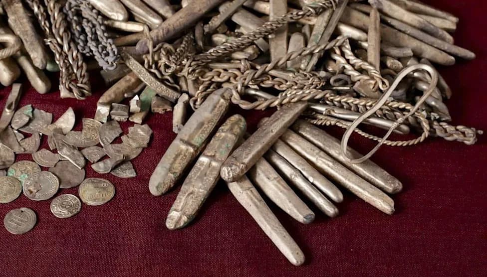 Backyard Dig Uncovers Denmark's Largest Viking Silver Hoard — 700+ Pieces From 10th Century