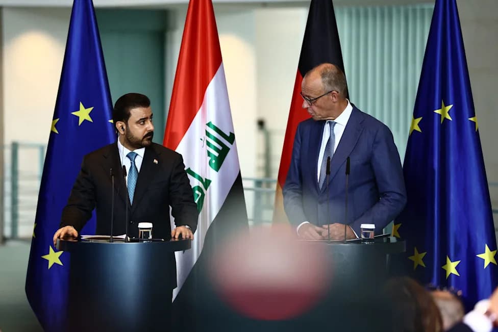 Iraq Invites German Firms to Join Reconstruction, Proposes Supplying Oil to Germany via Dedicated Pipeline