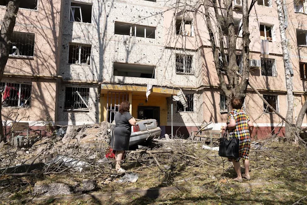 Two Civilians Killed in Russian Strike on Slovyansk, Official Says