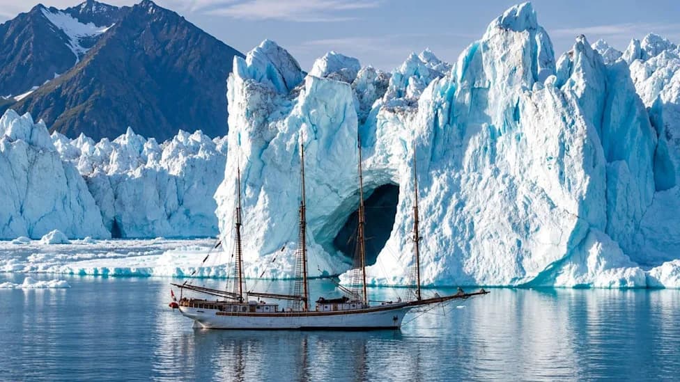 Drone Flies Through 'One of the Longest' Ice Caves Ever Inside a Greenland Iceberg (Video)