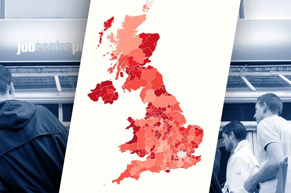 Mapped: UK Areas Where Young People Struggle Most To Find Work — One Town Has Just One Vacancy Per 22 Young Adults
