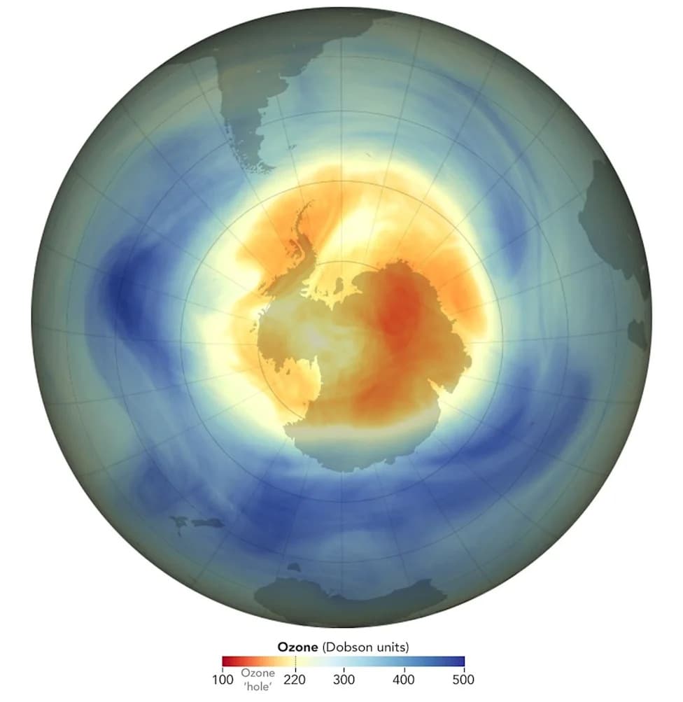 Ozone Hole Showing Signs Of Recovery — But Extreme Weather Could Slow Healing