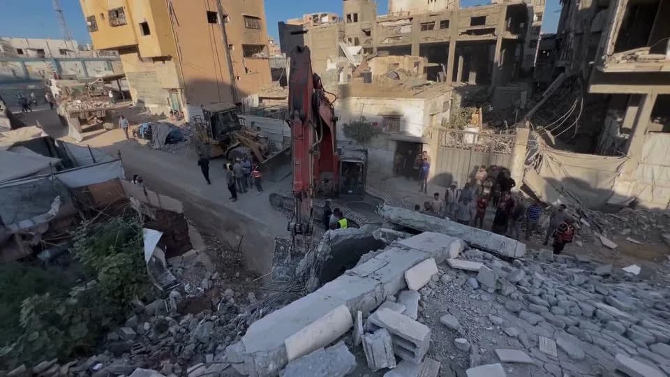 At Least 20 Dead After War-Damaged Gaza Apartment Block Collapses; Dozens Missing