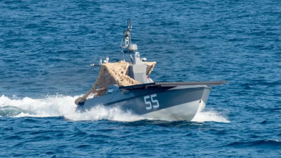 Ukraine Says Sargan-3000 Drone Boat Used Remote Turret To Destroy Russian Vessel — Kyiv Calls It A First