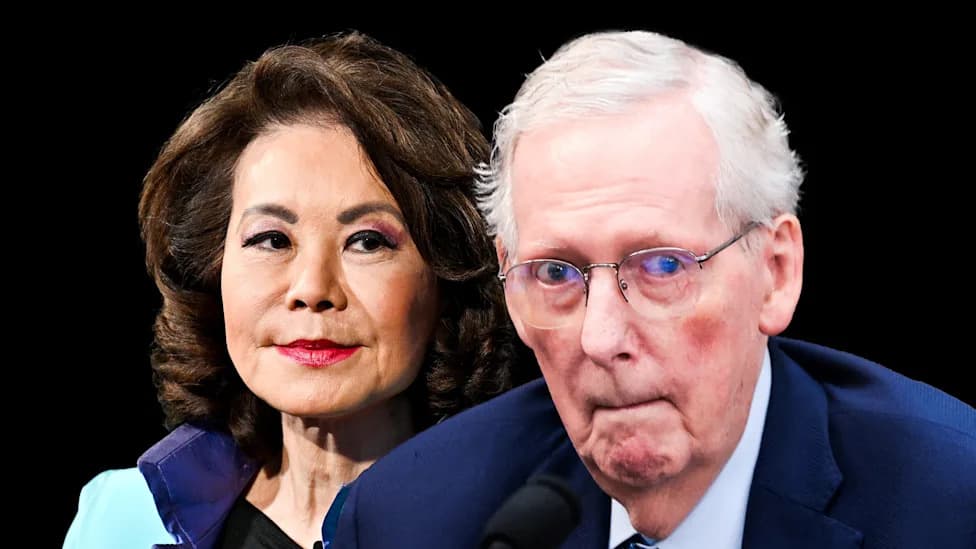 Elaine Chao Deletes and Reposts Odd Social Post as Mitch McConnell Reemerges — Questions Grow Over Transparency